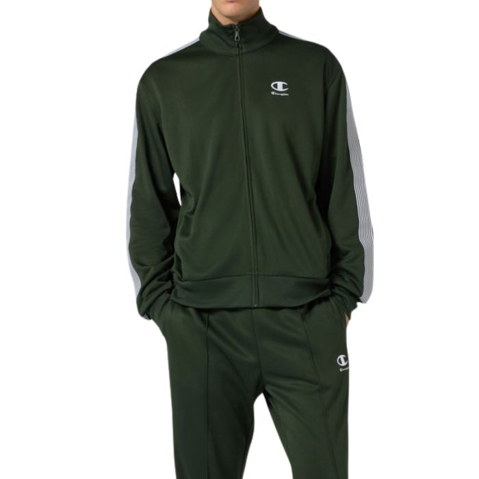 Tuta Uomo Tuta Champion Grigia E Verde Champion Tuta Sportiva Da