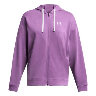 Under Armour Felpa rival terry fz hooded w