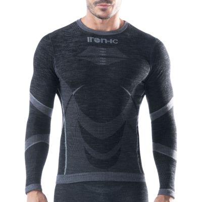 Iron-ic T-shirt ml merino 70%
