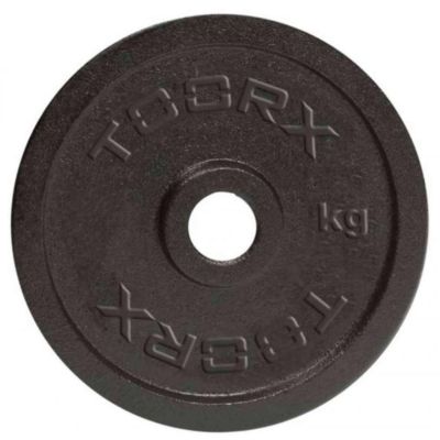 DANA SPORT Disco ghisa nera - 0.5 kg con foro diam. mm. 25