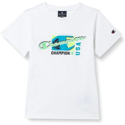 CHAMPION T-shirt neon spray