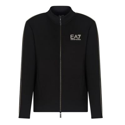EA7 Felpa fz train gold label