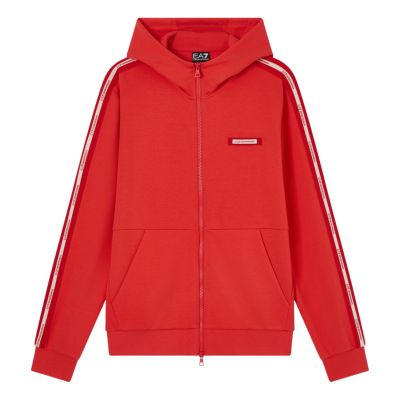 EA7 Felpa train logo tape fz