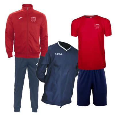 Terzo Calcio Box standard tuta - completo allenamento estivo - kway