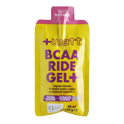 +WATT Bcaa ride gel + cannuccia