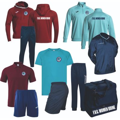 FVG Women Udine Kit completo borsa