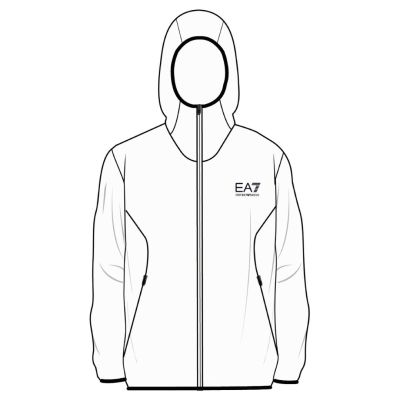 EA7 Felpa hoodie fz ventus 7