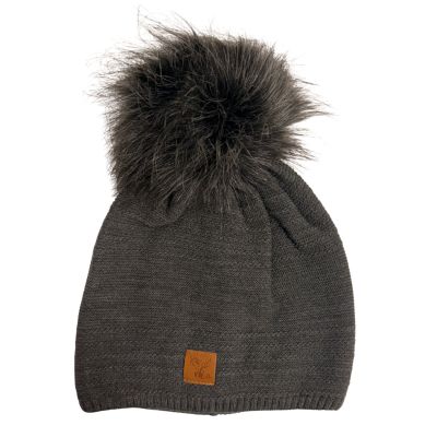 Elk Cuffia liscia pom pom