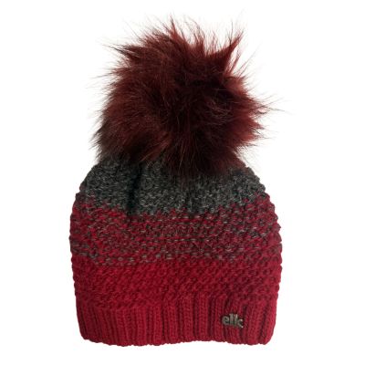 Elk Cuffia pom pom bicolore