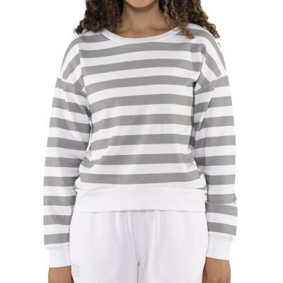 Leone Felpa rigata stretch