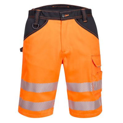 PORTWEST Panta corto hi-vis