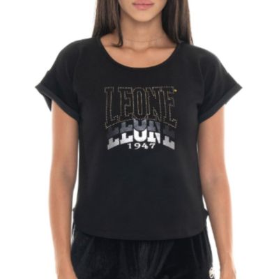 Leone T-shirt gold studs