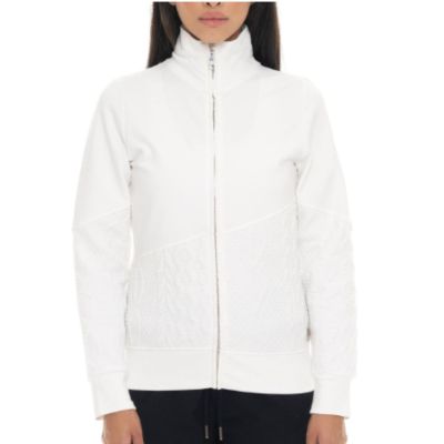 Leone Felpa high collar braid
