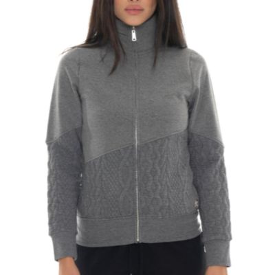 Leone Felpa high collar braid