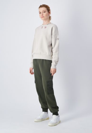 Pantaloni champion con bottoni laterali best sale