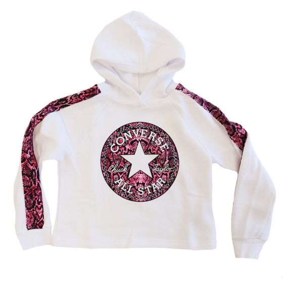 Felpa converse top cropped