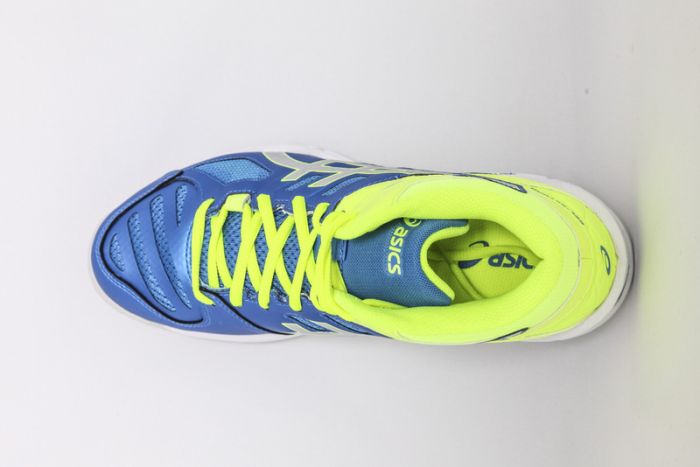 asics volley uomo giallo