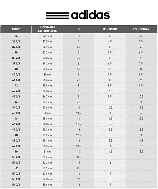 Misura Piede Taglie Americane Scarpe 38 Misura Piede Numero Di